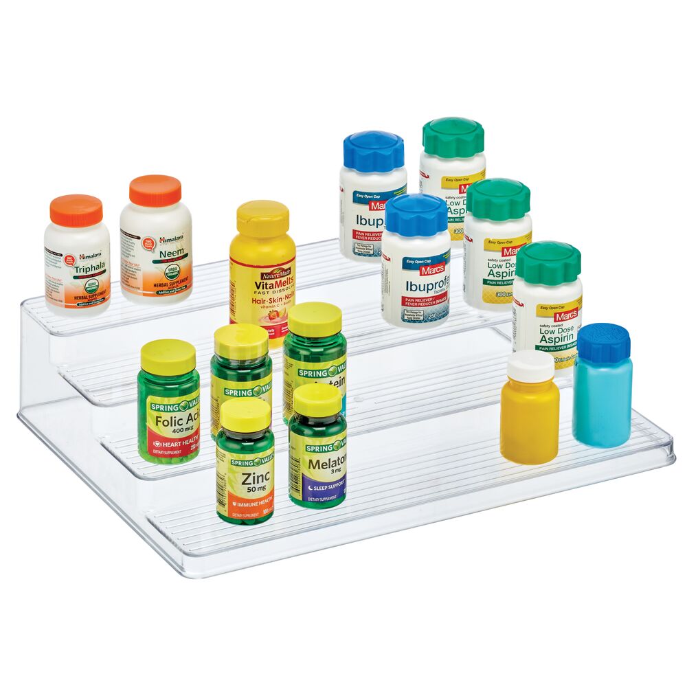 mDesign Plastic Kitchen Spice Rack, Food Storage Organizer Michaels