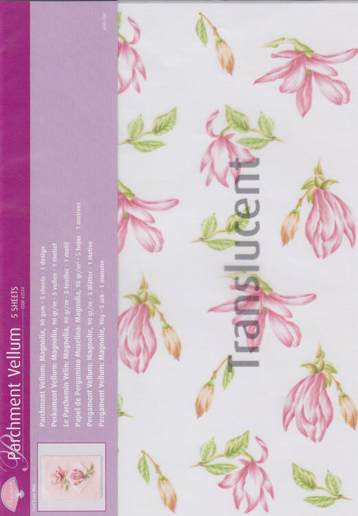 Pergamano Vellum magnolia (5 sheets)