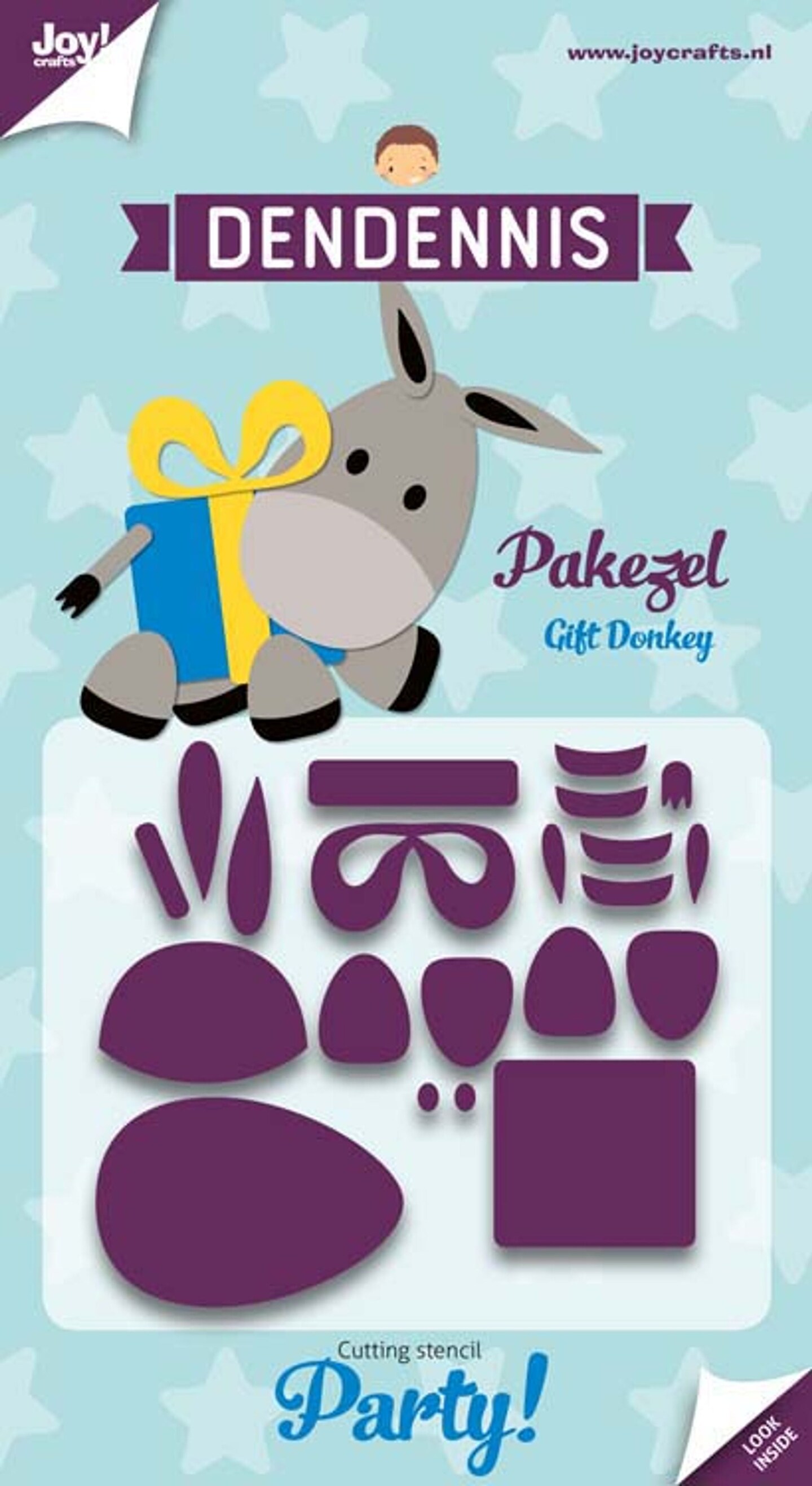 Joy! Crafts Joy! Craft Die - Dendennis Party - Gift Donkey