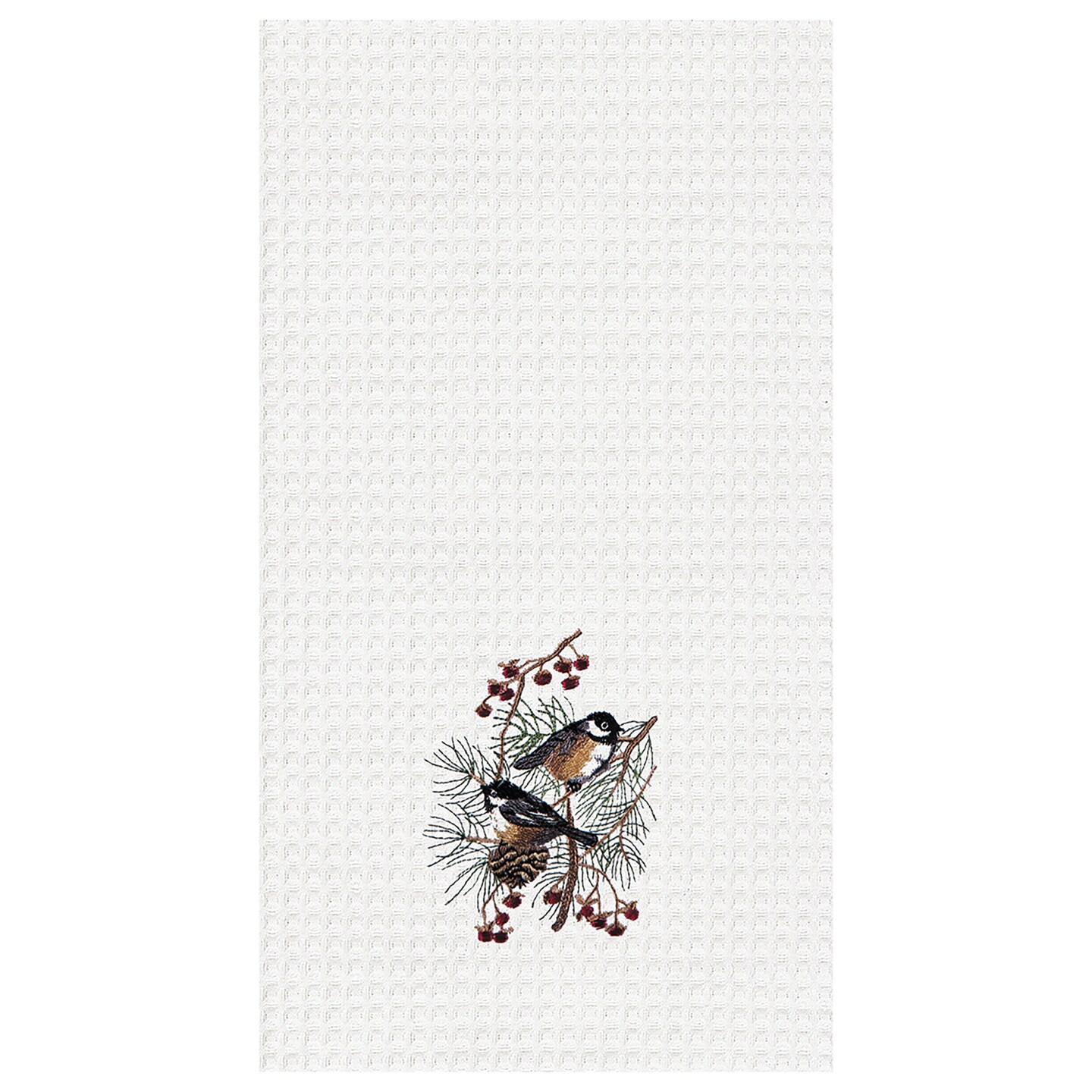 chickadees-waffle-weave-cotton-kitchen-towel-michaels