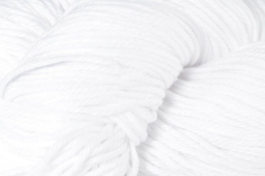Cotton Supreme by Universal Yarn - #502 White - 100% Cotton Worsted Yarn