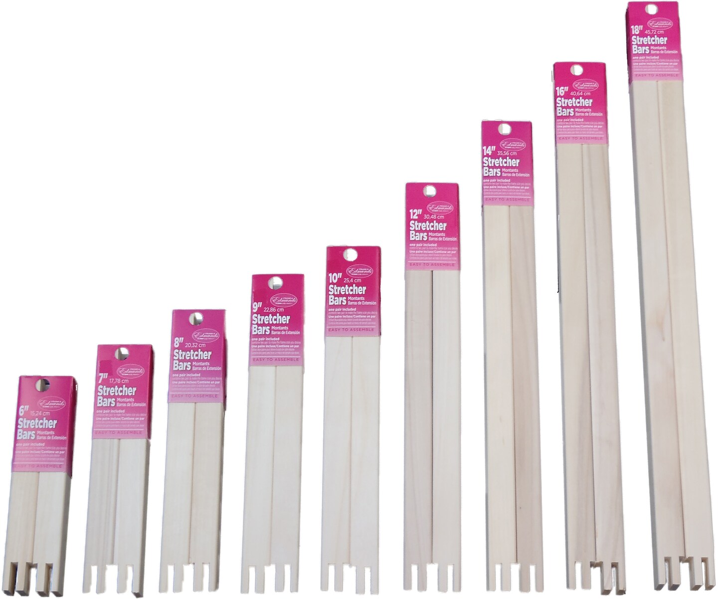 Frank A. Edmunds Stretcher Bar Set-Assorted Sizes