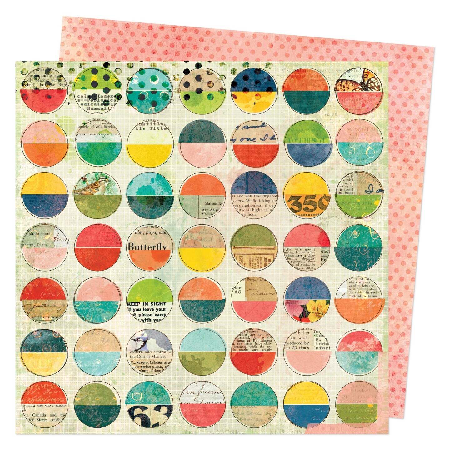 Vicki Boutin Fernwood Double-Sided Cardstock 12x12