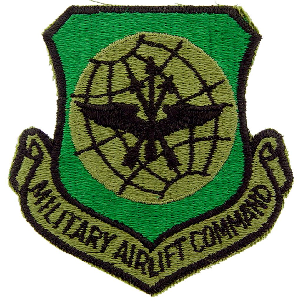 U.S. Air Force Military Airlift Command Patch Green 3"