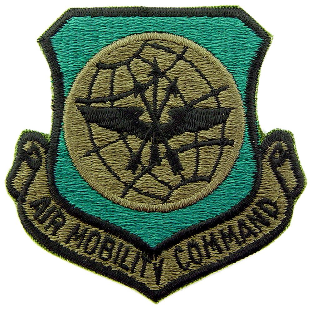 U.S. Air Force Air Mobility Command Patch Green 3