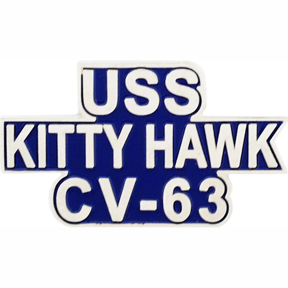 U.S. Navy USS Kitty Hawk CV-63 Pin 1&#x22;