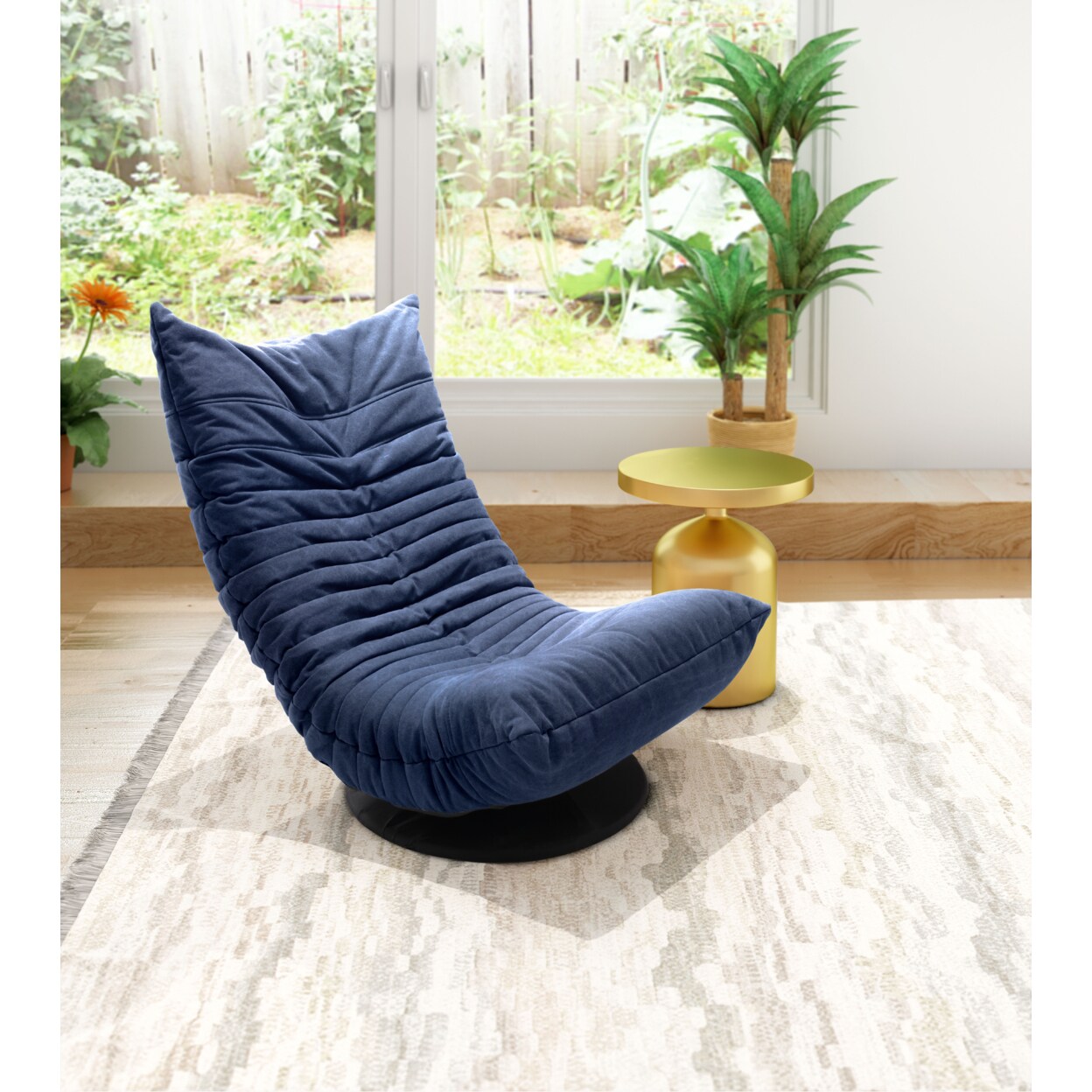 Down low best sale swivel chair