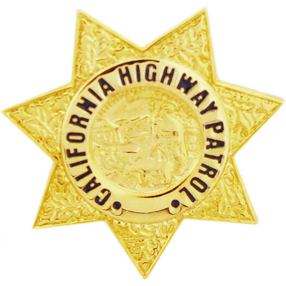 California Highway Patrol Badge Pin 1&#x22;