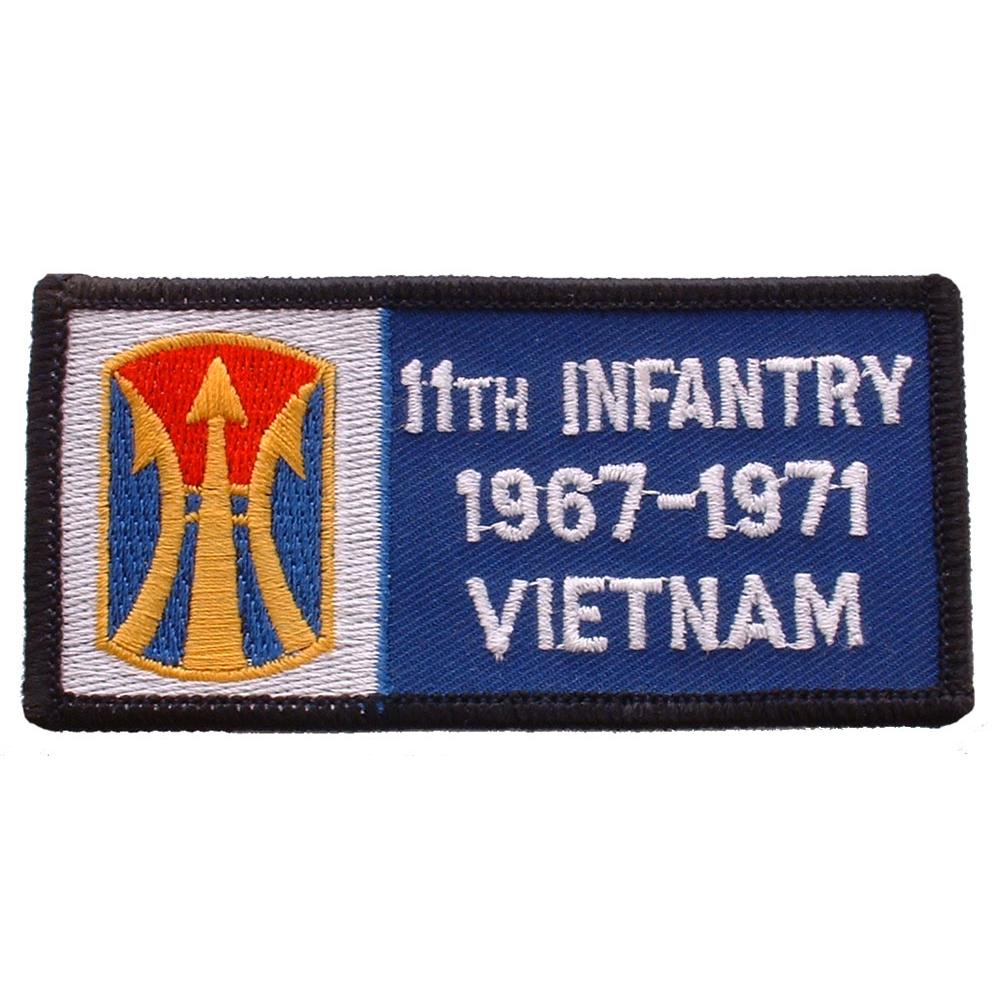 U.S. Army 11th Infantry Brigade Vietnam Patch