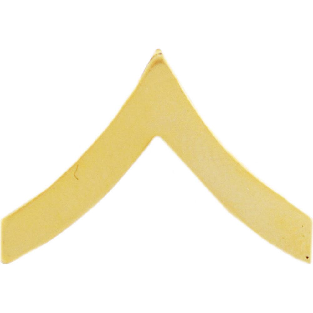 U.S.M.C. Private First Class Rank Insignia Gold Plated | Michaels