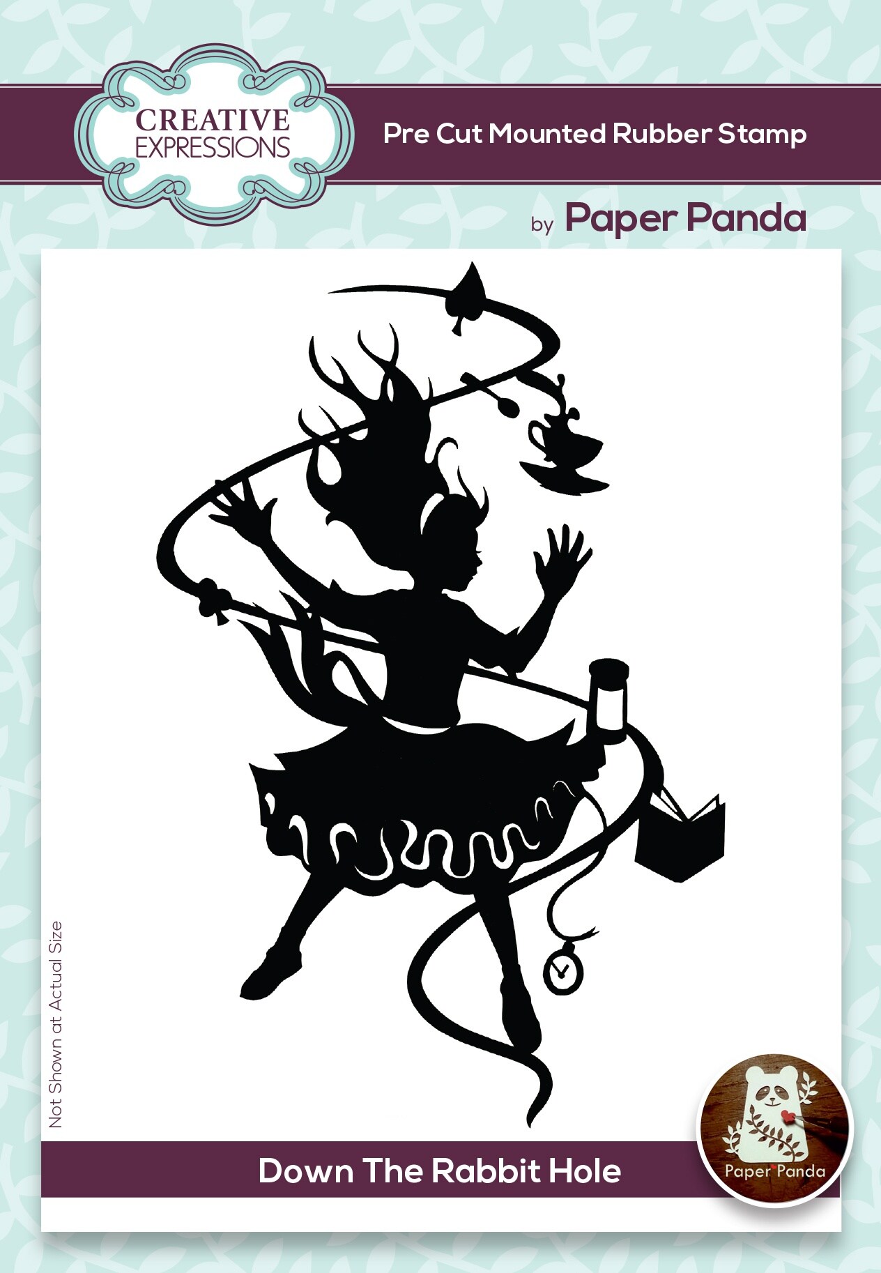 Creative Expressions Pre Cut Rubber Stamp By Paper PandaDown The