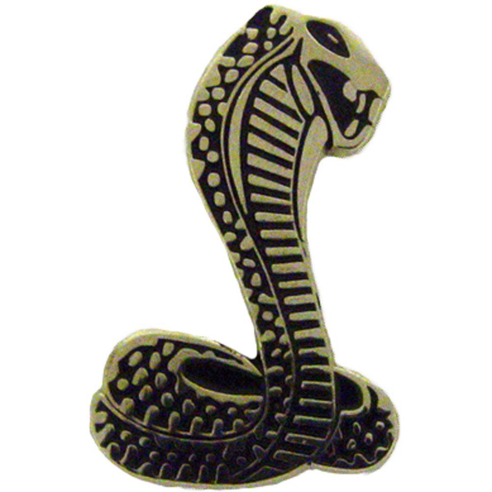 Mustang Cobra Logo Cutout Pin 1&#x22;