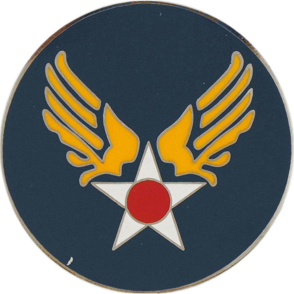 US Air Force Logo II Wings Hat Pin – 1-1/16" – Military Challenge Coin Style