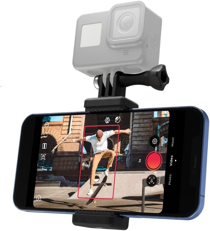 Pivo Action Mount Lightweight Smartphone Holder Stand with Universal Clamp Adapter
