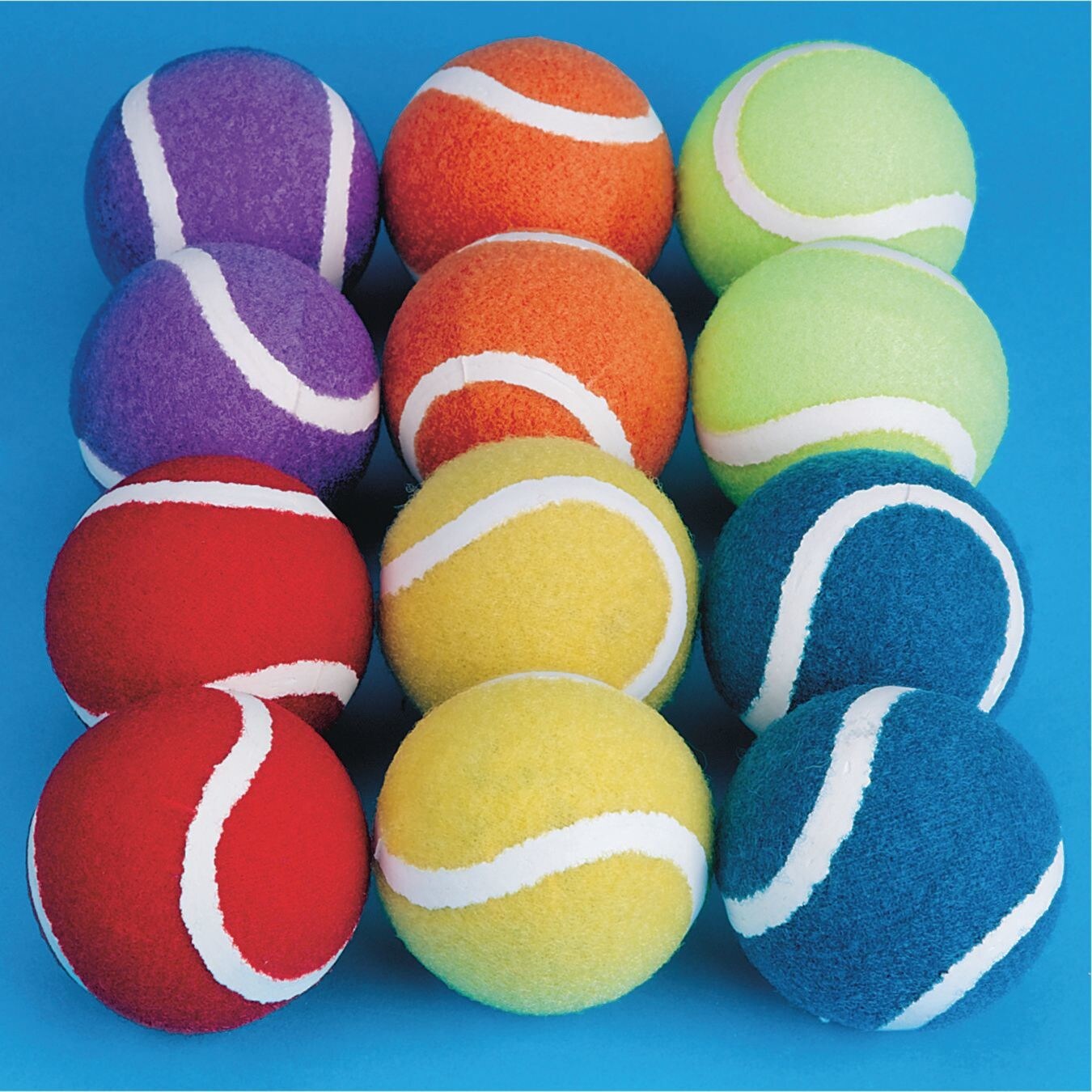 Rainbow Spectrum&#x2122; Tennis Balls (Pack of 12)