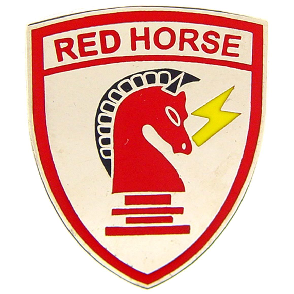 U.S. Air Force Red Horse Pin 1&#x22;