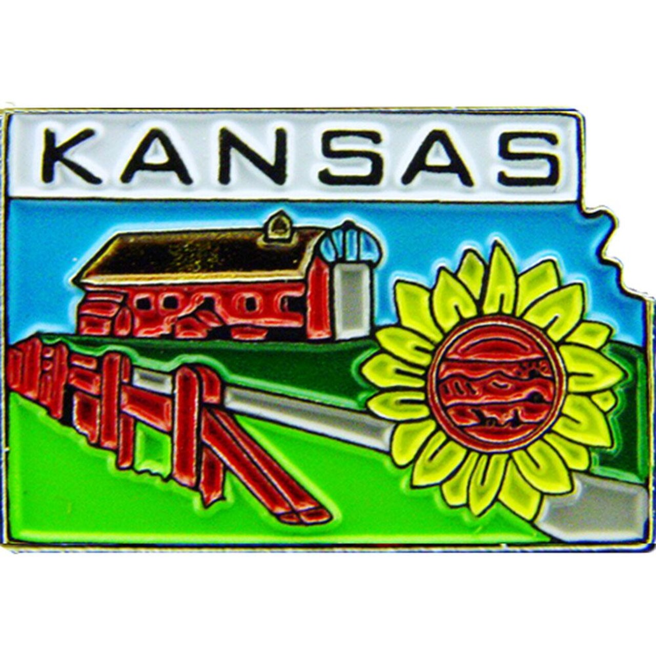 Kansas Map Pin 1