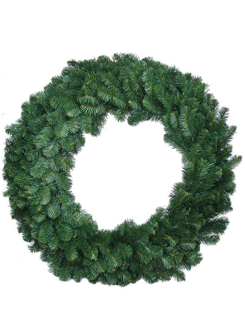 48" Northern Spruce Wreath 460 Tips – Set of 2 by Floral Home