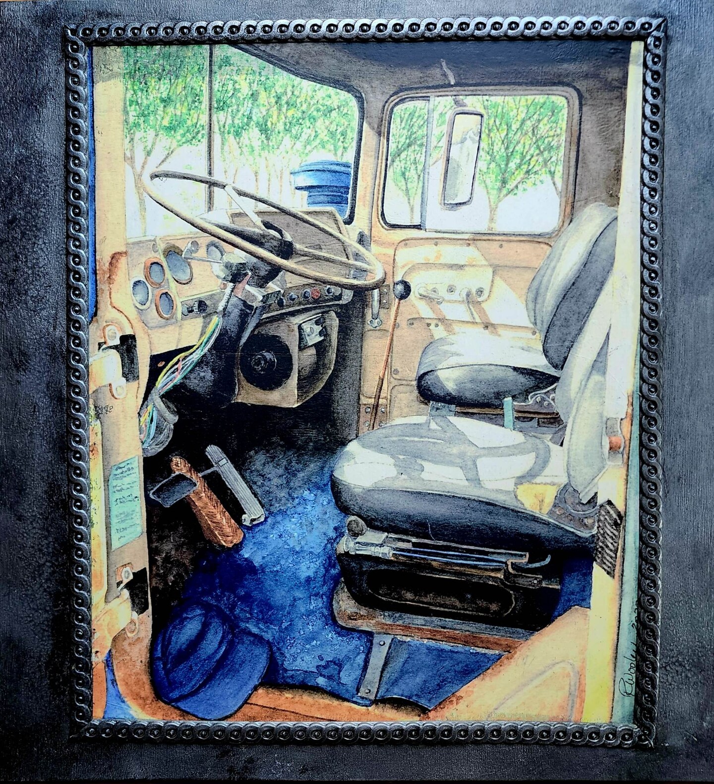 On the Road - Paper for Decoupage Crafting and Multi Media Art