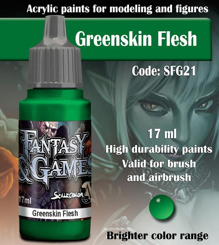 ScaleColor Fantasy &#x26; Games - Greenskin Flesh
