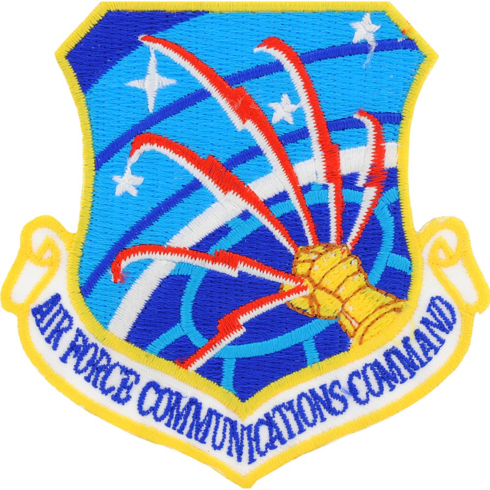 U.S. Air Force Communications Command Shield Patch 3&#x22;