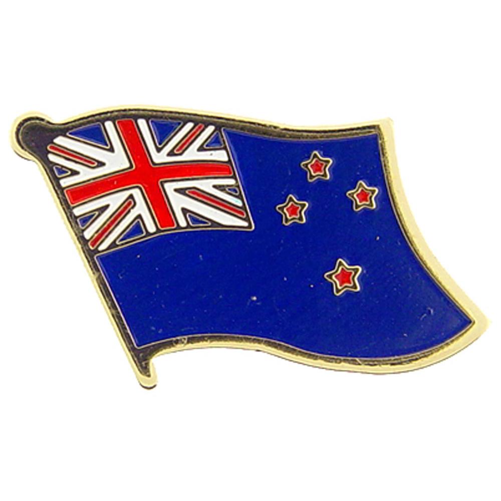 New Zealand Flag Pin 1&#x22;