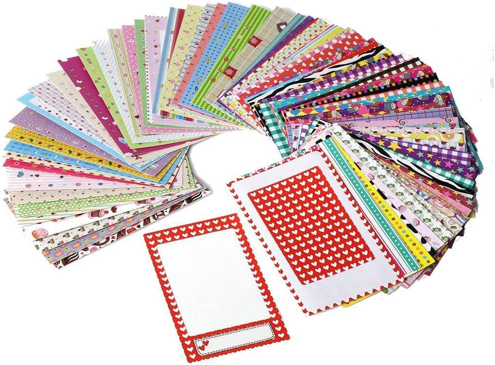 Zink Colorful, Fun &#x26; Decorative Border Stickers for 4x6 Photo Paper Pojects