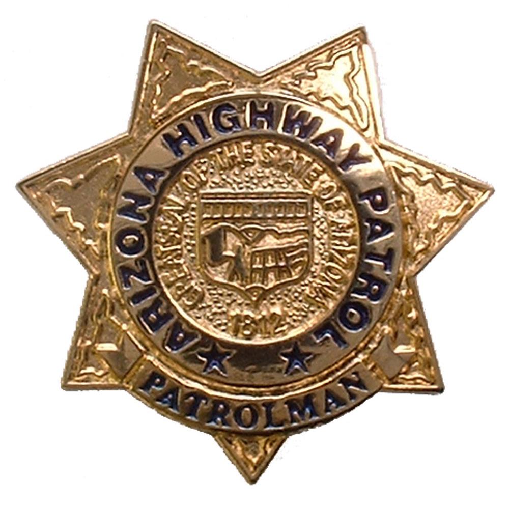 Arizona Highway Patrol Badge Pin 1&#x22;