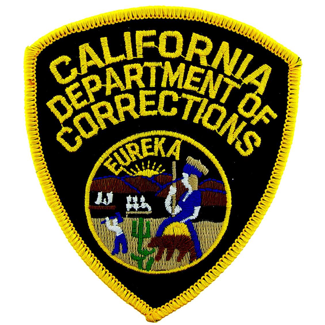 California Department of Corrections Patch 3&#x22;