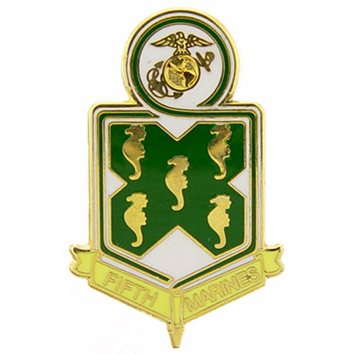 U.S.M.C. 5th Marine Regiment Pin 1&#x22;
