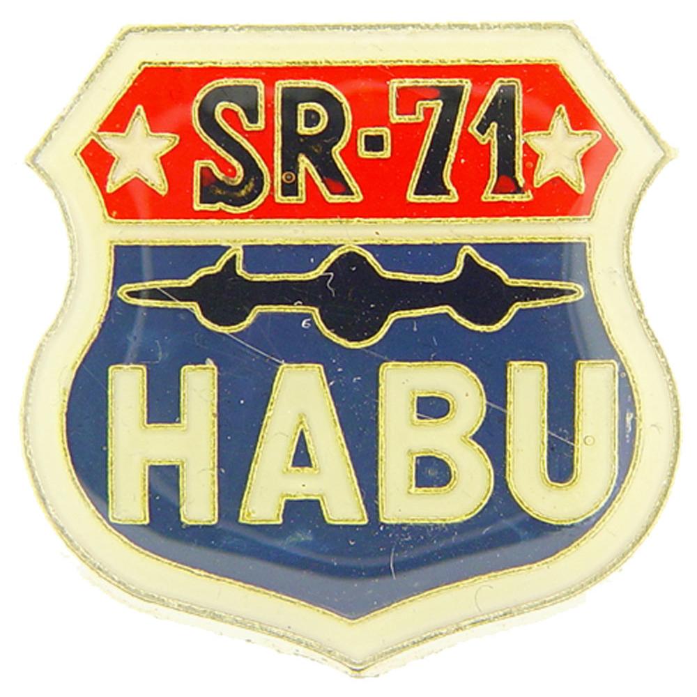 SR-71 HABU Logo Pin 1&#x22;