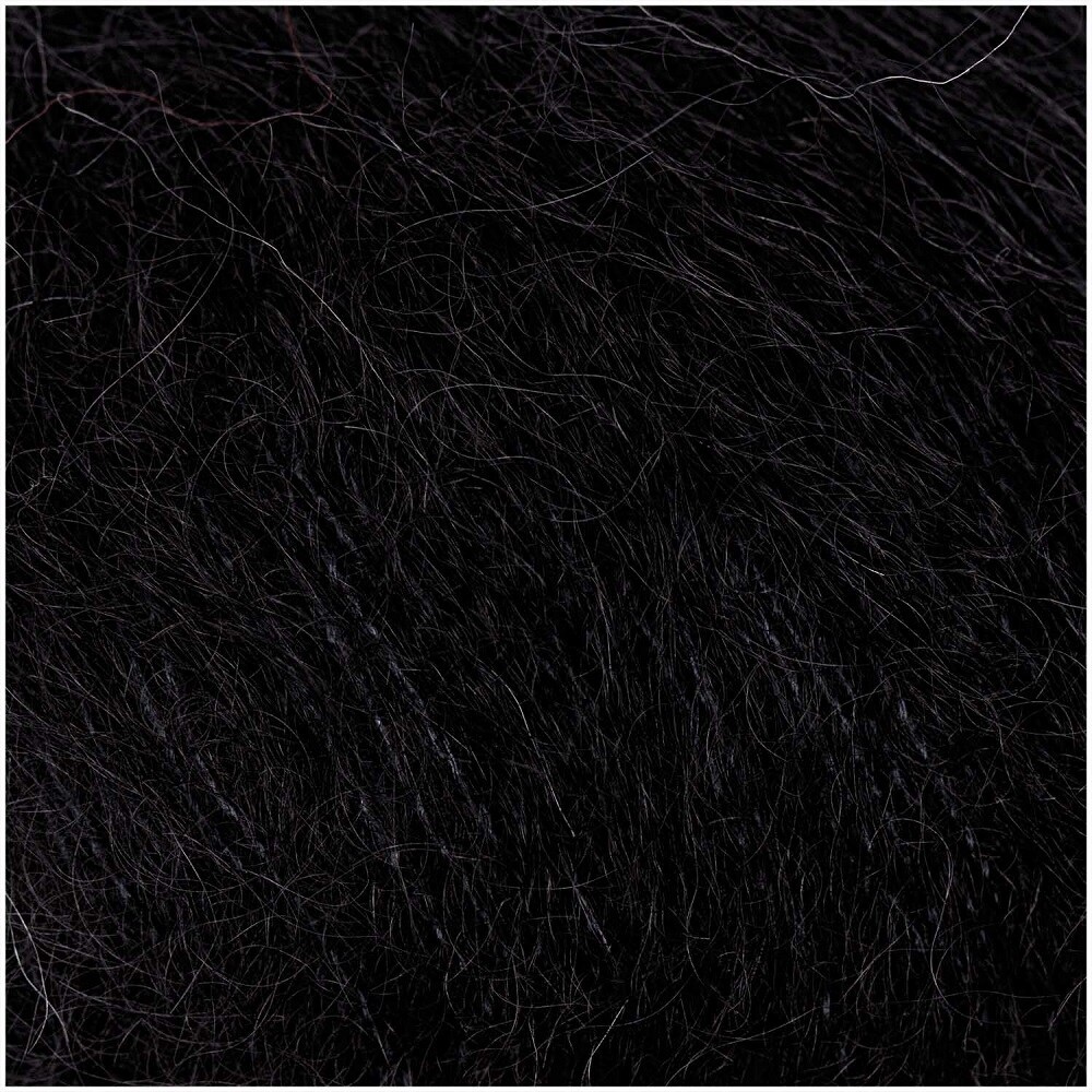 Rico Design Essentials Super Kid Mohair Loves Silk by Universal Yarn - #007 Black