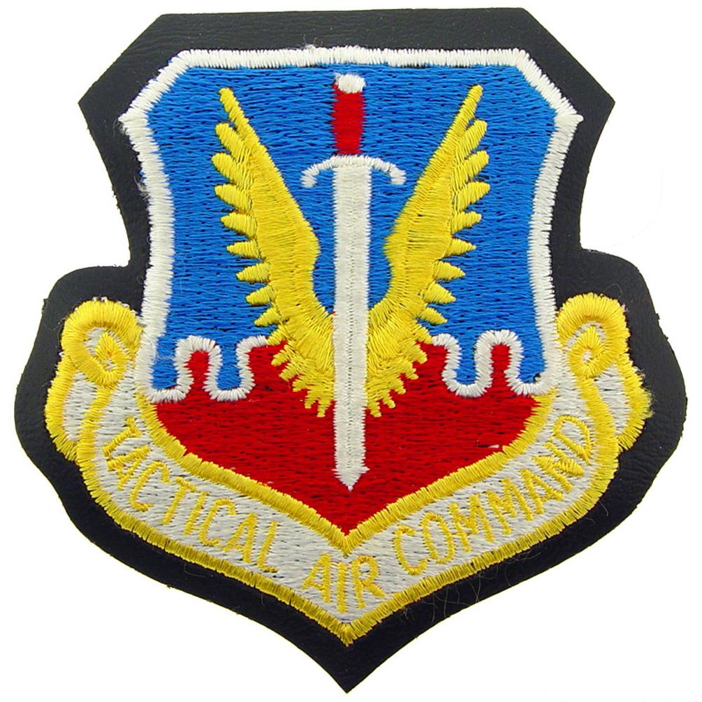 U.S. Air Force Tactical Air Command Shield Patch 4 1/8"