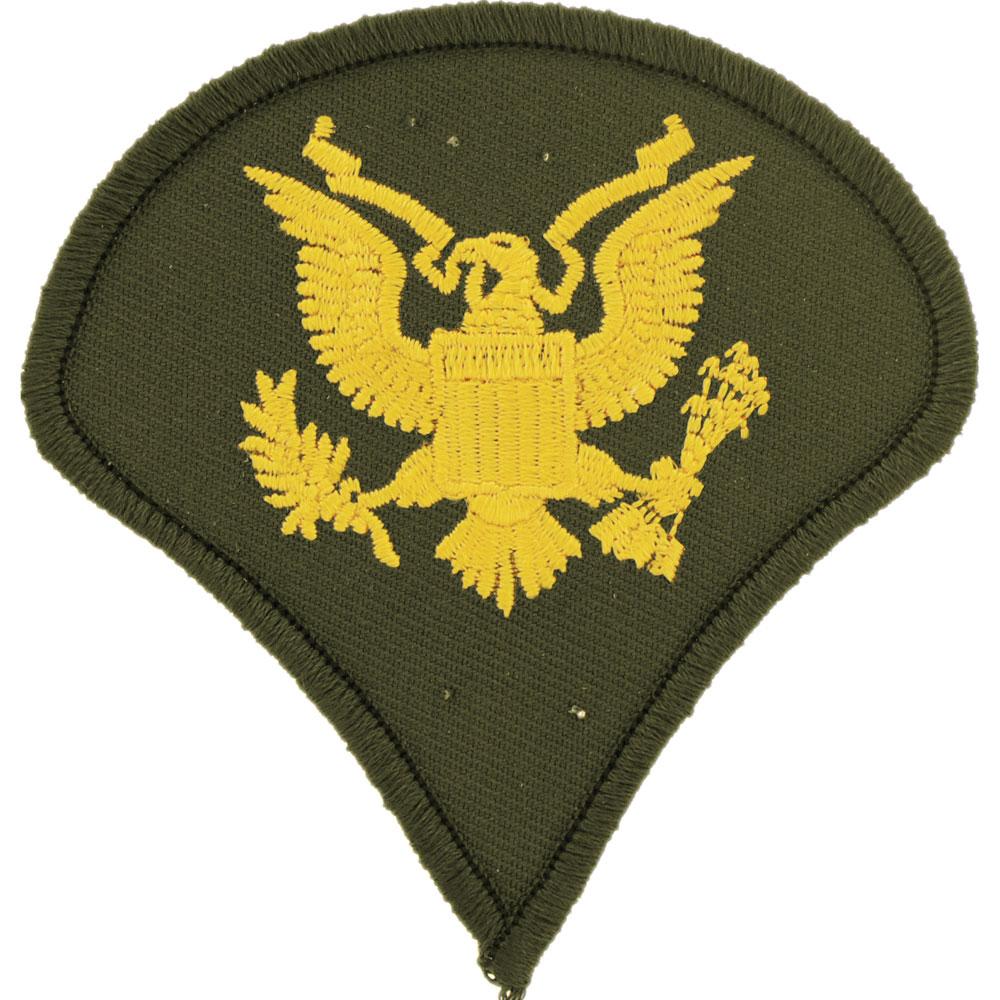 U.S. Army Pair Specialist Dress Green Rank Patches 3&#x22;