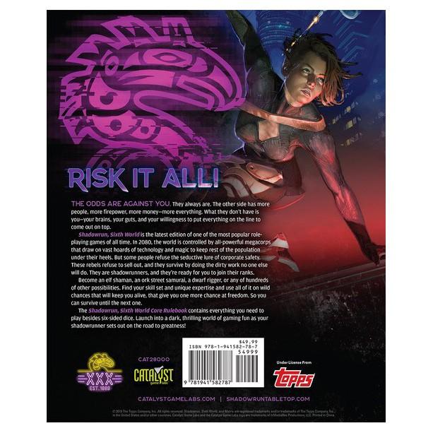 Shadowrun Sixth World Core Rulebook