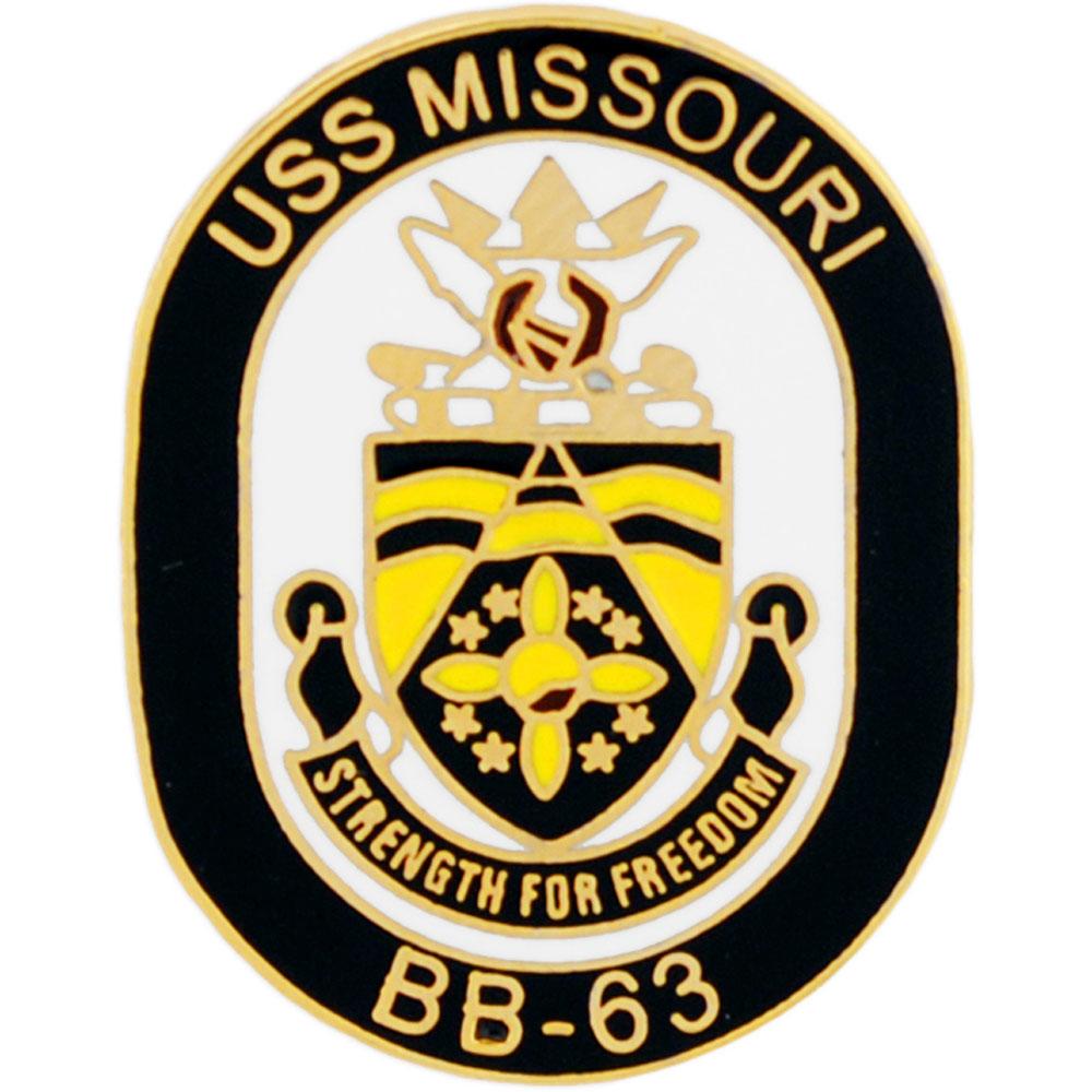 U.S. Navy USS Missouri Pin 1&#x22;