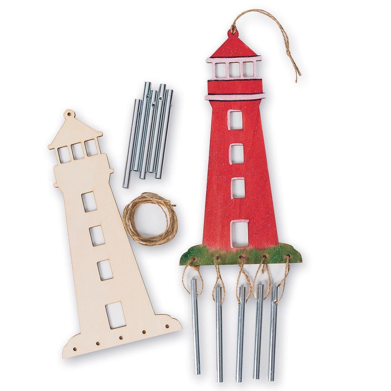 Lighthouse Wind Chimes (Pack of 6)