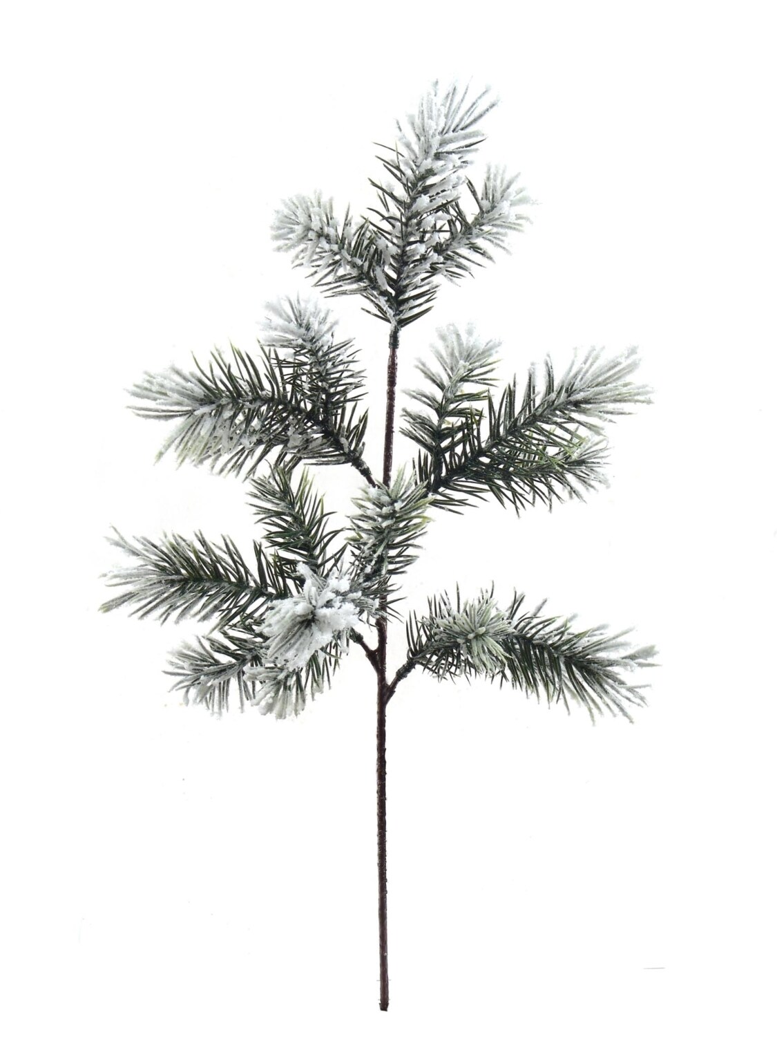 Angel Pine Spray with 6 Lifelike Branches | 18-Inch | Holiday Xmas Accents | Faux Christmas Greenery | Party &#x26; Event | Home &#x26; Office Decor (Set of 36)