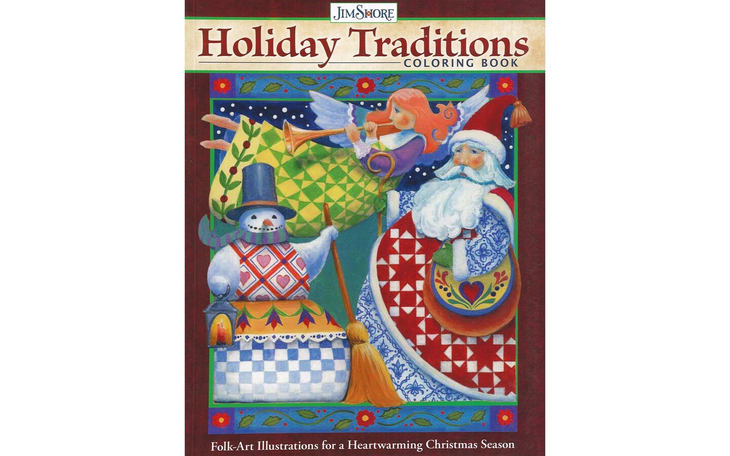 Design Originals Jim Shore Holiday TrditnsColrngBk