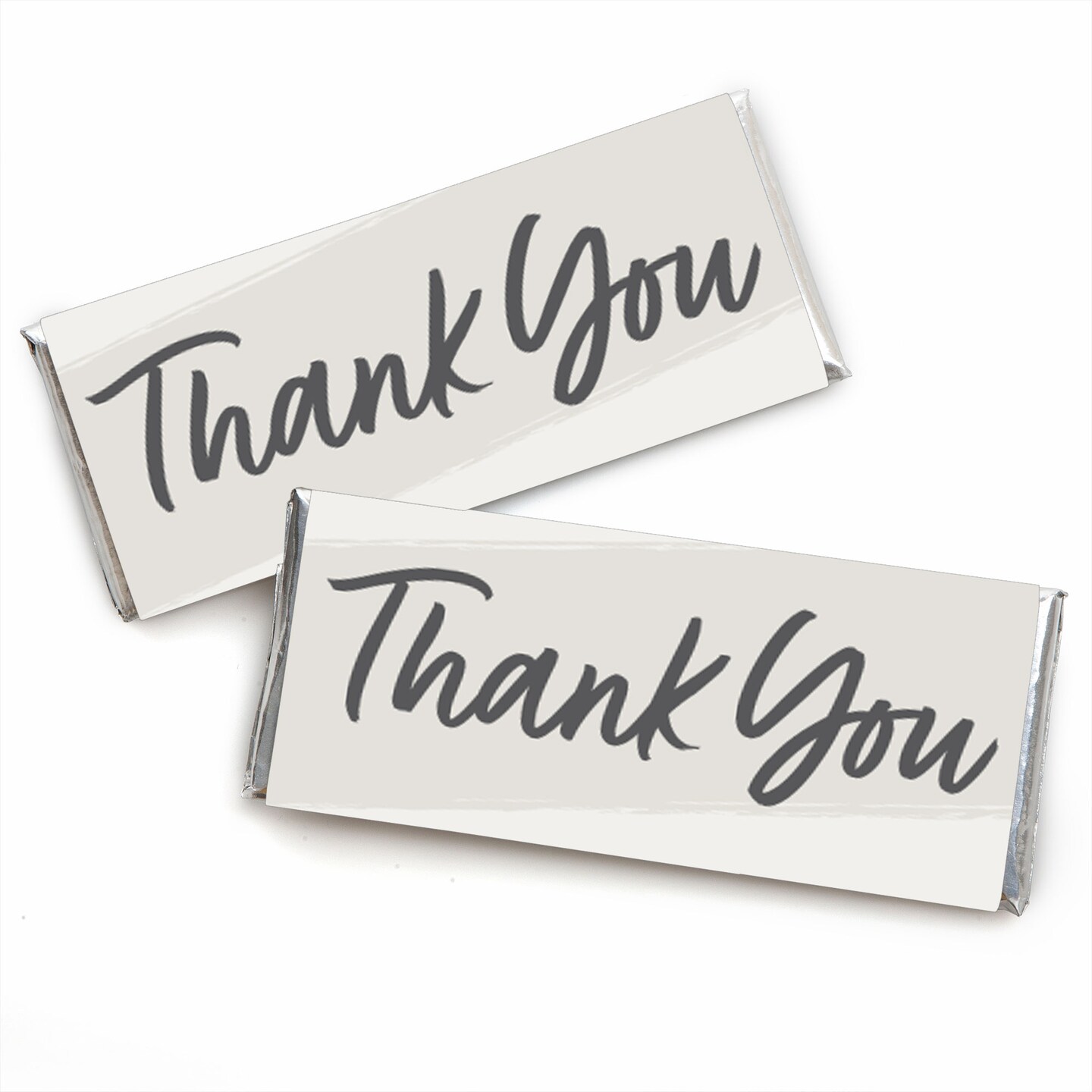 Big Dot of Happiness Champagne Elegantly Simple - Candy Bar Wrapper Guest Party Favors - Set of 24