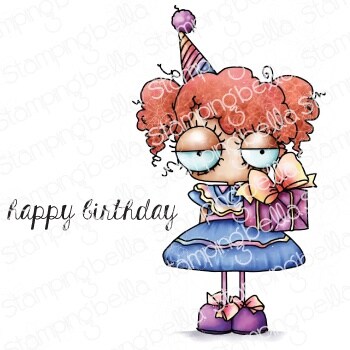 Stamping Bella Cling Stamps-Mini Oddball Has A Present
