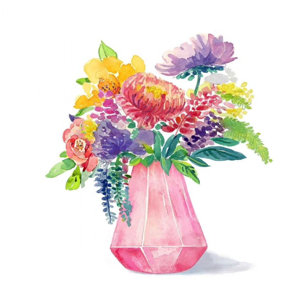 Sweet Bouquet 3 Poster Print by Jin Jing - Item # VARPDX937JIN1138A
