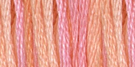 DMC 6-Strand Embroidery Cotton Floss, Bright Orange Red