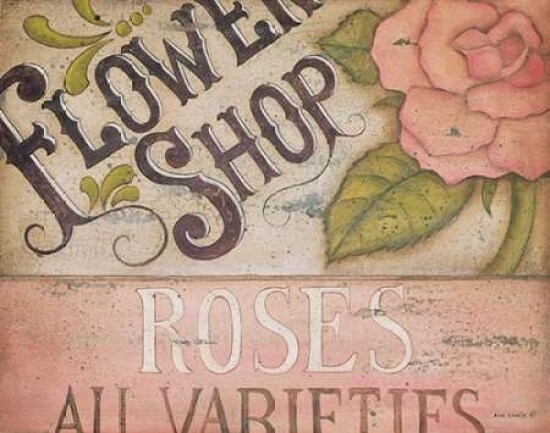 Flower Shop Roses Poster Print by Kim Lewis - Item # VARPDXKL097
