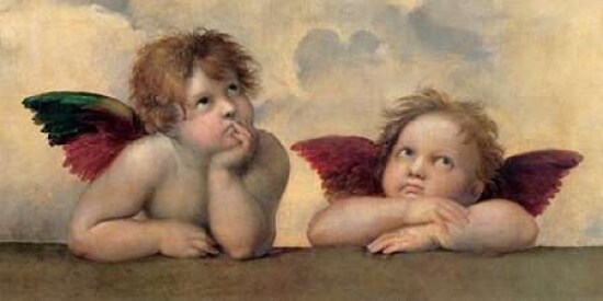 Angeli - Madonna Sistina Poster Print by  Raffaello - Item # VARPDX2RF160
