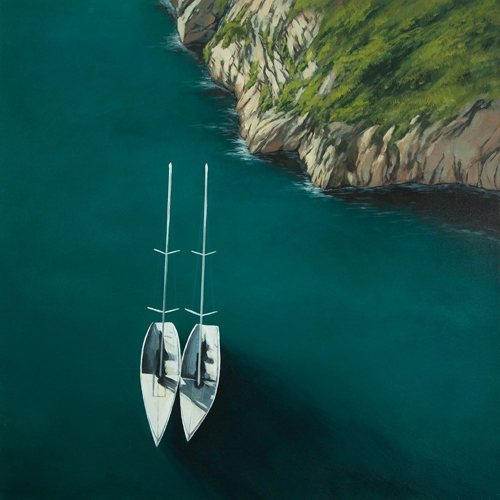 SMOOTH SAILING Poster Print by Atelier B Art Studio - Item # VARPDXBEGCOA105