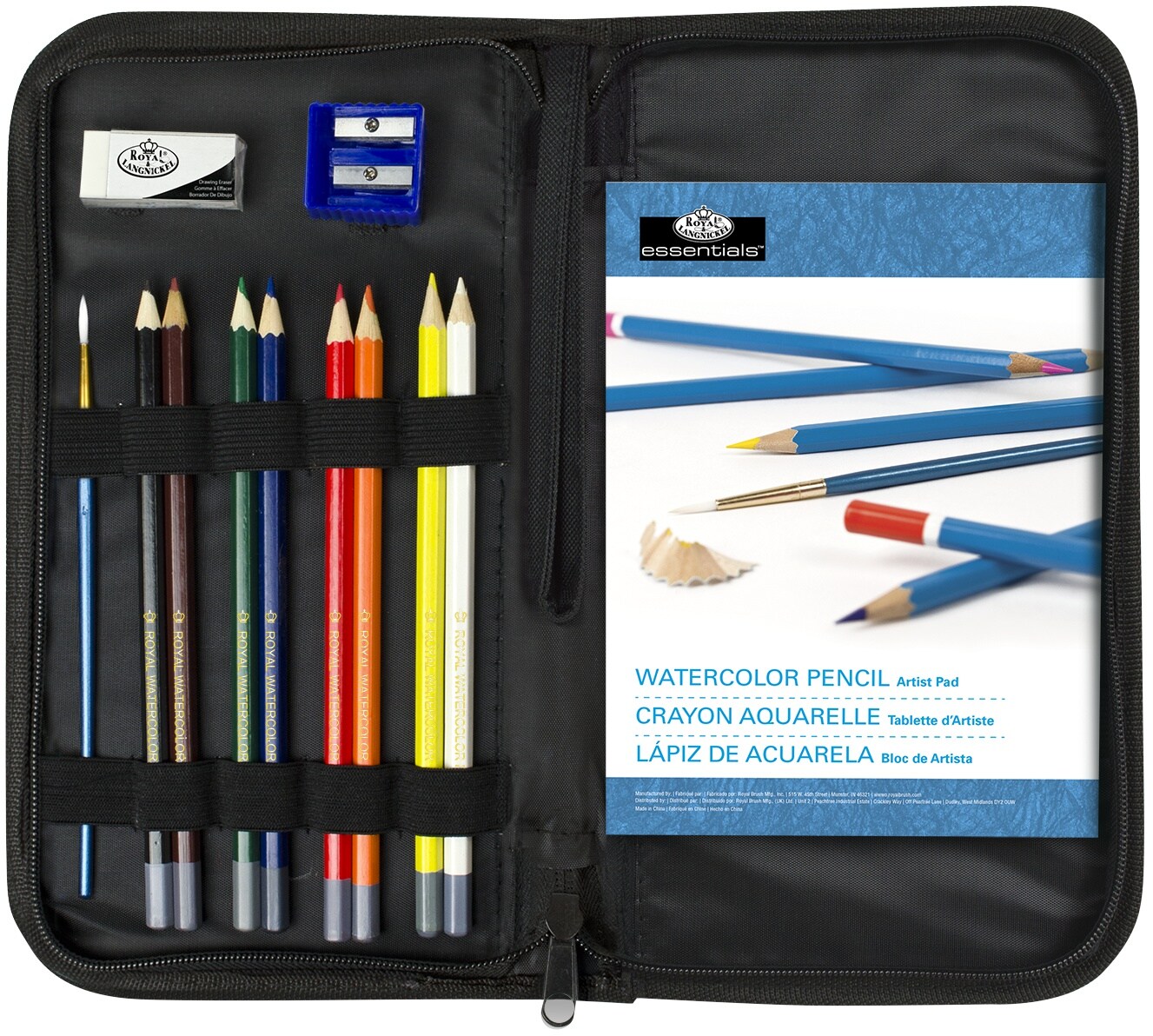 Royal & Langnickel(R) Keep N' Carry Artist Set-Watercolor Pencils