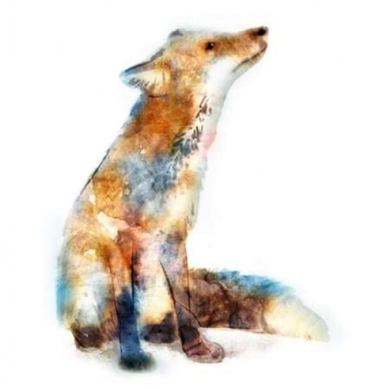 Fox Poster Print by Edward Selkirk