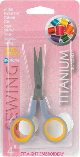 Westcott Titanium Straight Embroidery Scissors 4" Michaels