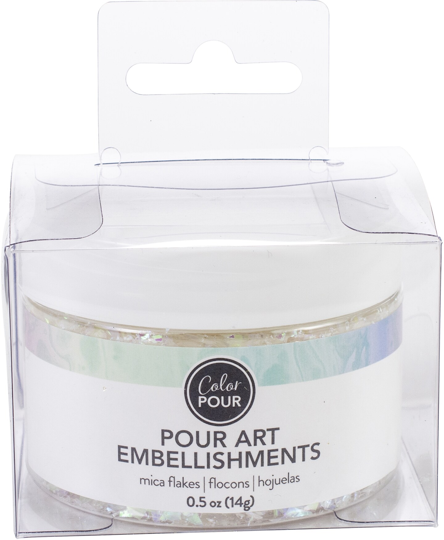 American Crafts Color Pour Mica Flakes .5oz-